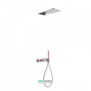 Душевая система скрытого монтажа Tres Block System colors термостатическая фуксия/хром 20735202FU