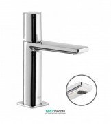 Змішувач для раковини Tres Loft-Tres з донним клапаном хром 20010302D