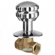 Запірний вентиль Tres Ese-23 з різьбленням 1/2'' холодна вода хром 13315510F