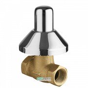 Запорный вентиль Tres Ese-23 скрытый регулирующий 1'' хром 133518