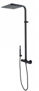 Душова стійка Paffoni Elle з термостатом чорний матовий ZCOL 664 NO