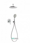 Душова система прихованого монтажу Tres K-tres з одноважільним змішувачем хром 06918080