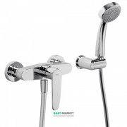 Змішувач для душу Tres Flat-tires з ручним душем хром 20416701