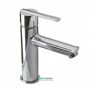 Смеситель для раковины Tres Lex-tres однорычажный с донным клапаном хром 186203