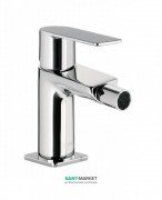 Змішувач для біде Tres Loft-Tres одноважільний з донним клапаном хром 20012001D