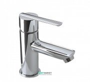 Змішувач для раковини Tres Lex-tres одноважільний з донним клапаном хром 186103