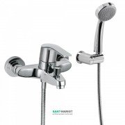 Змішувач для ванної Tres K-Tres одноважільний з ручним душем хром 06917002