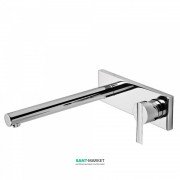 Змішувач для раковини Tres Lex-tres одноважільний настінний вилив 250 мм хром 181200