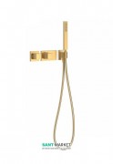 Термостат для душу Tres Block System colors з ручним душем 1 споживач золото 20725191OR