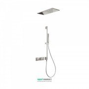 Душевая система Tres Block System colors термостатическая сталь 20725210AC