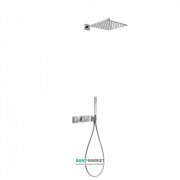 Душевая система Tres Block System термостатическая с верхним и ручным душем хром 20725201