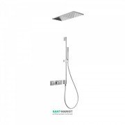 Душова система Tres Block System термостатична з верхнім і ручним душем хром 20725210