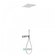 Душевая система Tres Block System термостатическая с верхним и ручным душем хром 20725204