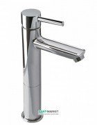 Змішувач для раковини Tres Alplus високий одноважільний хром 20321701