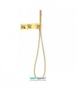 Термостат для душу Tres Block System colors з ручним душем 1 споживач золото 20735191OR