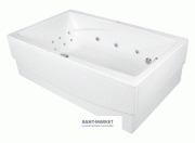 Ванна гідромасажна акрилова прямокутна PoolSpa Fantasy 185х115 система Smart 1 білий PHP1H10ST1C0000