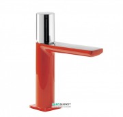 Змішувач для раковини Tres Loft colors одноважільний червоний/хром 20010302RO