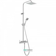 Душевая стойка Tres Lex-Tres со смесителем верхним и ручным душем хром 08119301