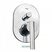 Змішувач для душу Tres Lex-tres одноважільний вбудований 2 канали хром 18118005