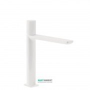 Змішувач для раковини Tres Loft colors одноважільний виливши 172 мм білий матовий 20020304BM