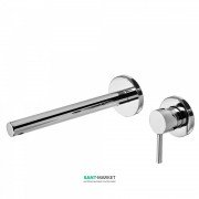 Змішувач для раковини Tres Max-Tres одноважільний настінний хром 06220003