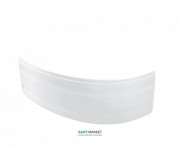 Панель для ванны PoolSpa Klio Asym 150х100 L левая фронтальная акрил белый PWOFE10OP000000