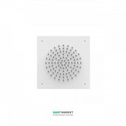 Верхний душ Tres Inox 380х380 мм 1 тип струи белый матовый 29995301BM