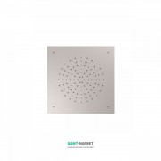 Верхний душ Tres Inox 380х380 мм 1 тип струи сталь 29995301AC