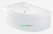 Ванна аэро- и гидромассажная акриловая PoolSpa Klio Asym 150х100 L левая система Smart 2 + белый PHAC210ST2C1960