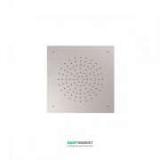Верхний душ Tres Inox 380х380 мм 1 тип струи сталь 29995301AC