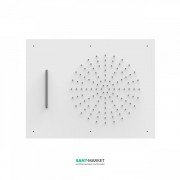 Верхній душ Tres Inox 500х650 мм 2 типу струменя білий матовий 29997001BM