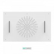 Верхній душ Tres Inox 500х800 мм 2 типу струменя білий матовий 29996601BM