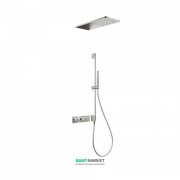 Душевая система Tres Block System colors термостатическая сталь 20735210AC