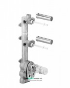 Скрытая часть термостата Dornbracht Xtool с 2 вентилями хром 35 526 970 90