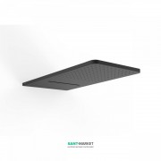 Верхній душ зі стіни Tres Inox 280х550 мм 2 типу струменя чорний матовий 29990308NM