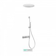 Душевая система Tres Block System термостатическая с верхним и ручным душем хром 20735212