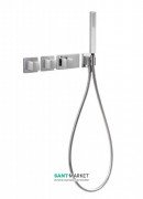 Термостат для душу Tres Block System з ручним душем 3 споживача хром 20725391