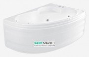 Ванна гідромасажна акрилова PoolSpa Klio Asym 150х100 R права система Smart 1 білий PHAC310ST1C0000