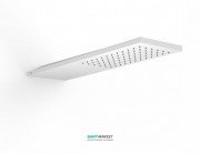 Верхний душ со стены Tres Inox 160х550 мм 1 тип струи белый матовый 29990303BM