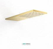 Верхний душ со стены Tres Inox 210х550 мм 1 тип струи золото 29990302OR