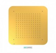 Верхний душ Tres Inox 420х420 мм 1 тип струи золото 29951607OR