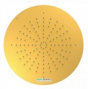 Верхній душ Tres Inox Ø 500 мм 1 тип струменя золото 134950OR