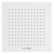 Верхний душ Tres Inox 500х500 мм 1 тип струи белый матовый 134951BM