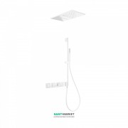 Душевая система Tres Block System colors термостатическая белый матовый 20725309BM