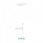 Душевая система Tres Block System colors термостатическая белый матовый 20725303BM