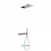 Душевая система Tres Block System colors термостатическая сталь 20735302AC