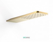 Верхній душ зі стіни Tres Inox 160х550 мм 1 тип струменя золото 29990306OR