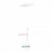 Душевая система Tres Block System colors термостатическая белый матовый 20725303BM
