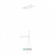 Душевая система Tres Block System colors термостатическая белый матовый 20735302BM