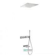 Душевая система Tres Block System термостатическая хромотерапия 20725307